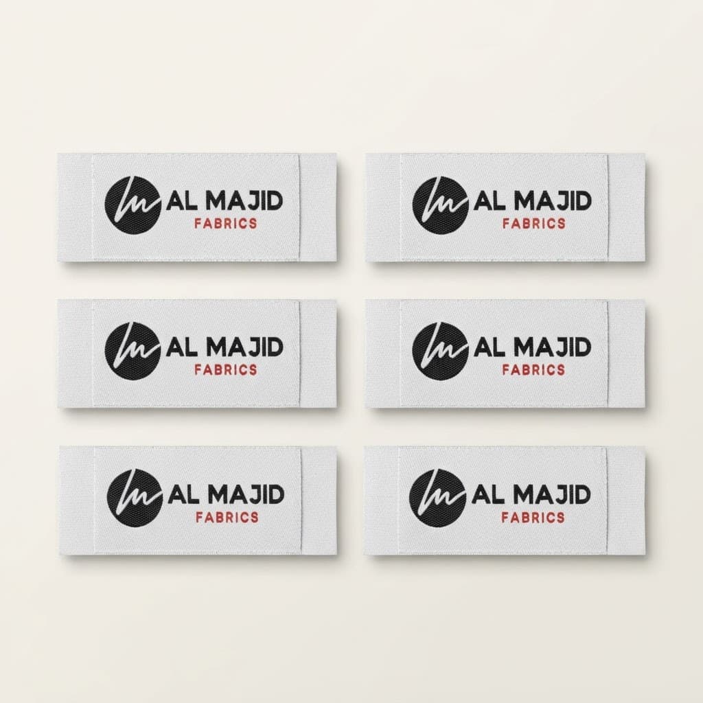 Custom Woven Labels - End-Fold Fabric Labels